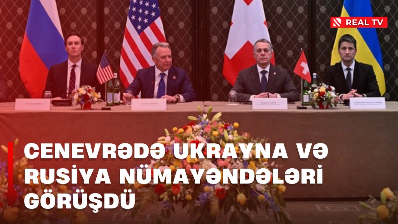 Cenevrədə Ukrayna və Rusiya nümayəndələri görüşdü