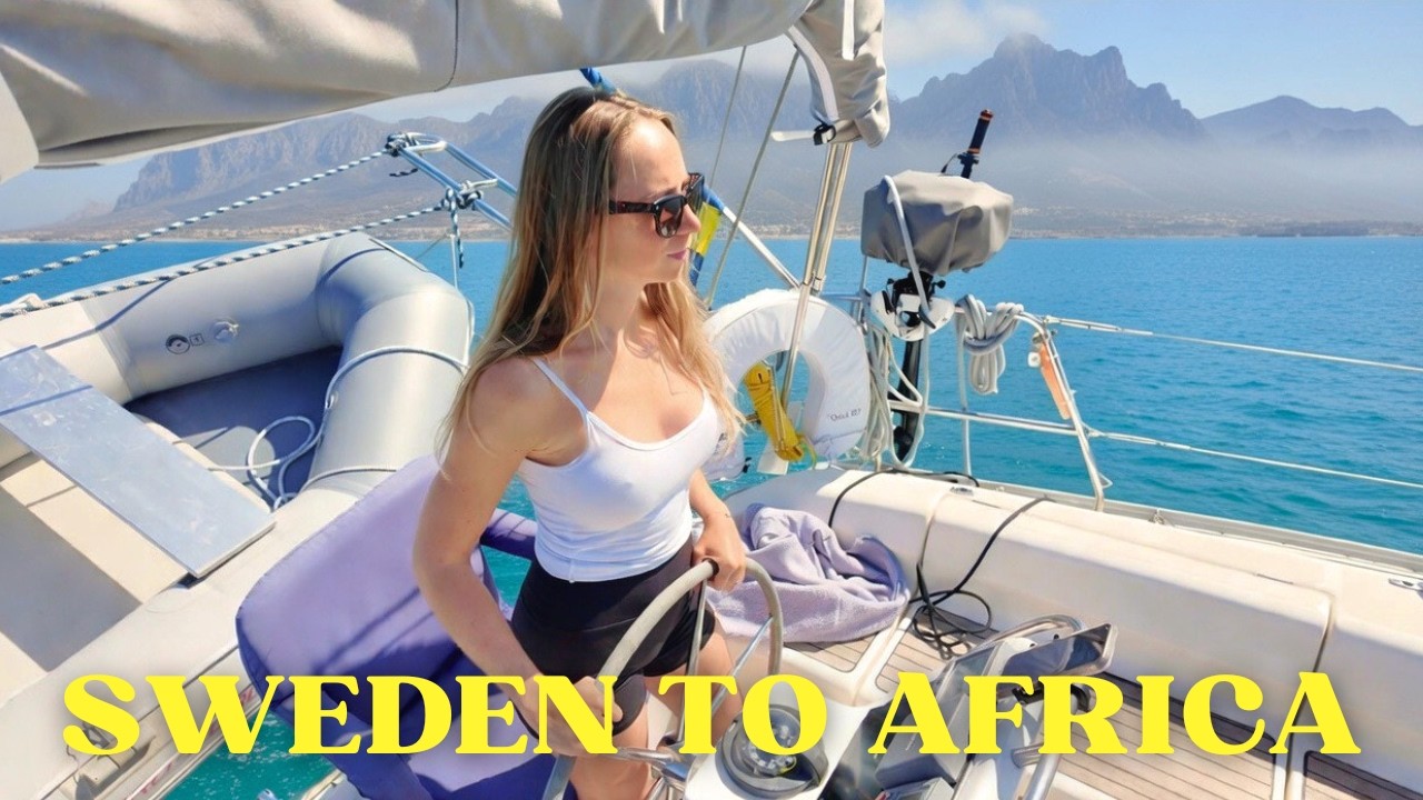 We Can See Africa! Sailed All the Way from Sweden with Our Dog