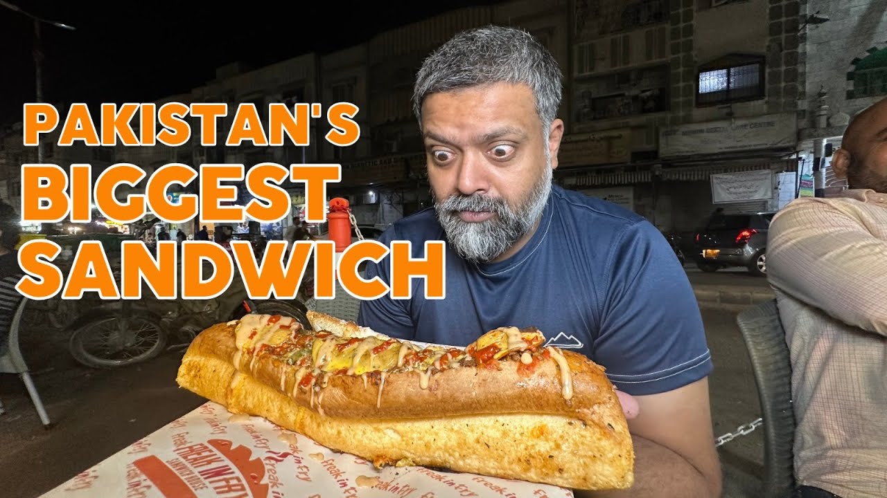 Pakistan's Biggest Sandwich | Who is Mubeen | Food Vlog