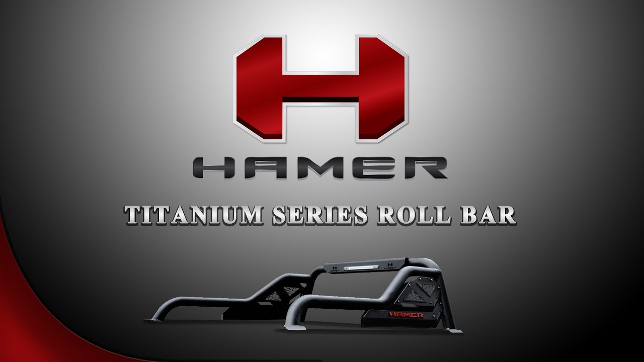 HAMER 4X4 ACCESSORIES TITANIUM SERIES ROLL BAR  HR1801