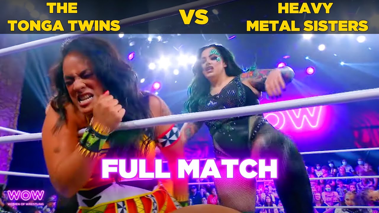 Heavy Metal Sisters vs The Tonga Twins | WOW - Women Of Wrestling