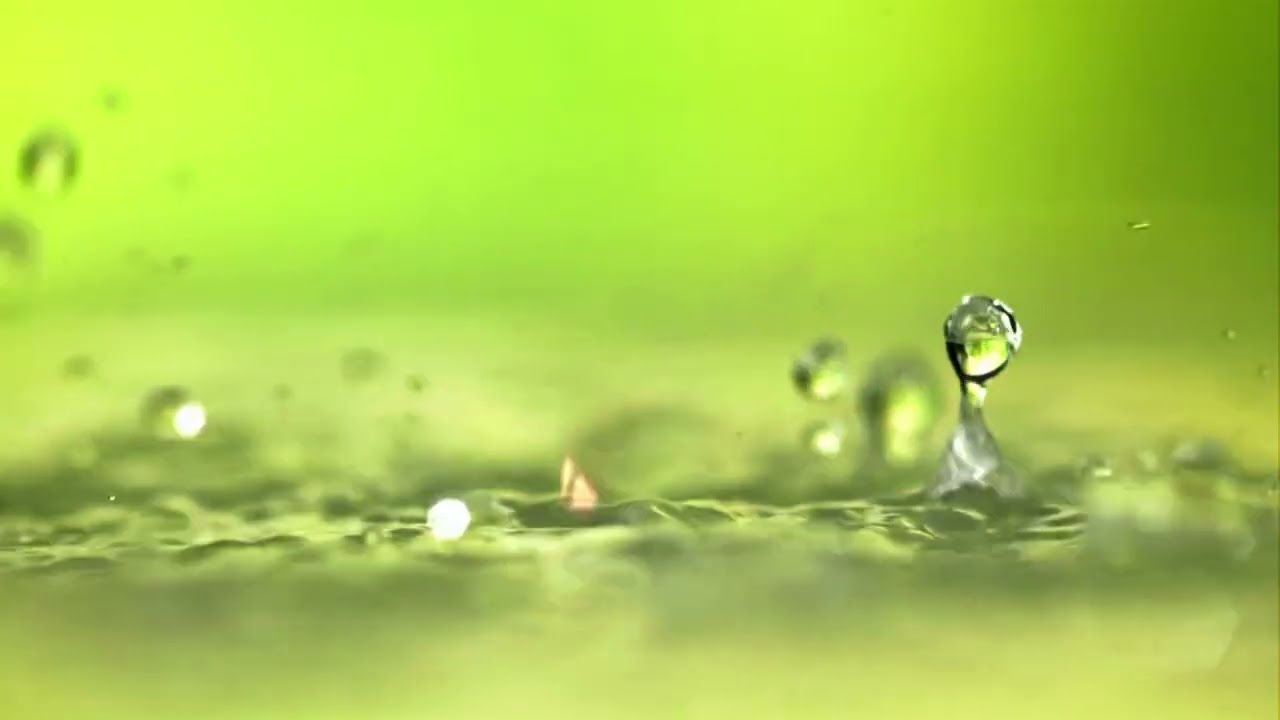 1+ Hour of Calming Raindrops | Minimalist TV Screensaver