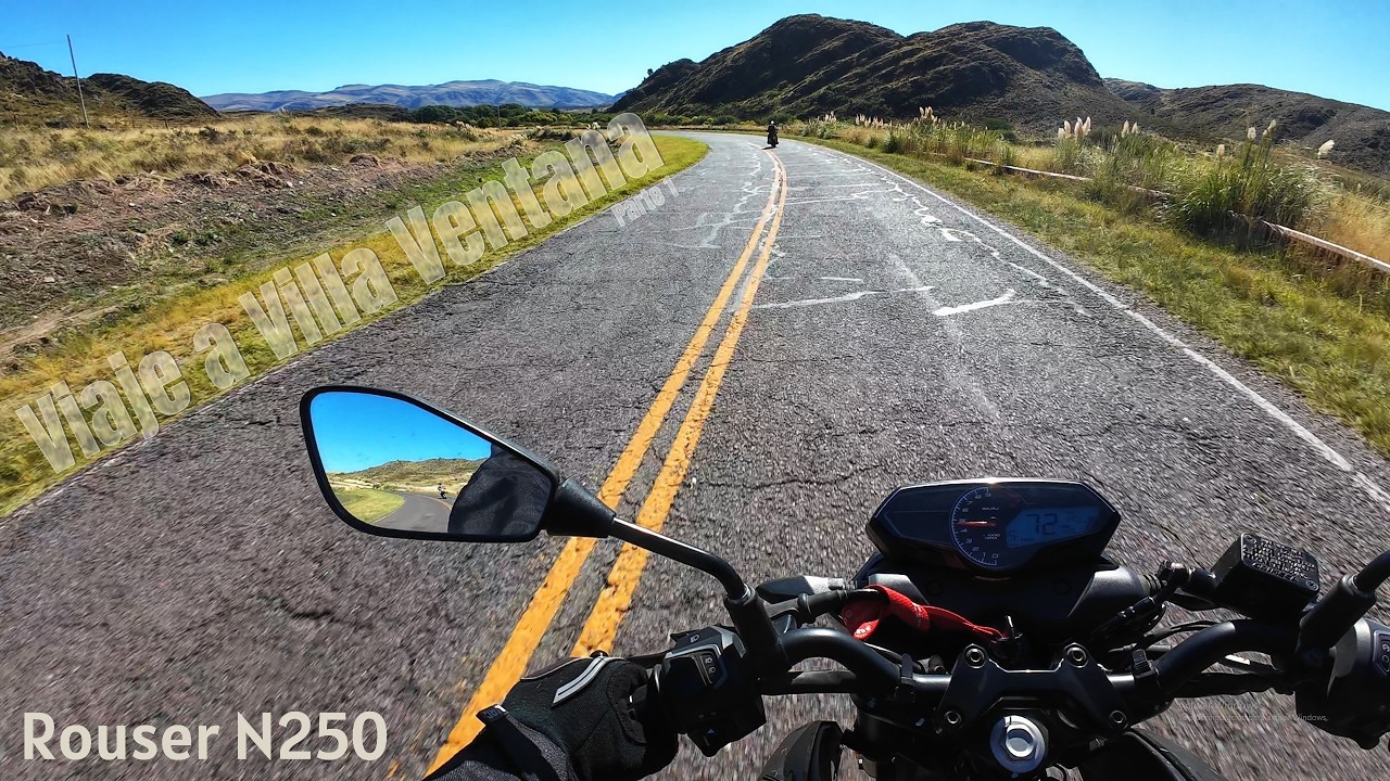 SE PUEDE VIAJAR CON LA ROUSER N250? - parte 1