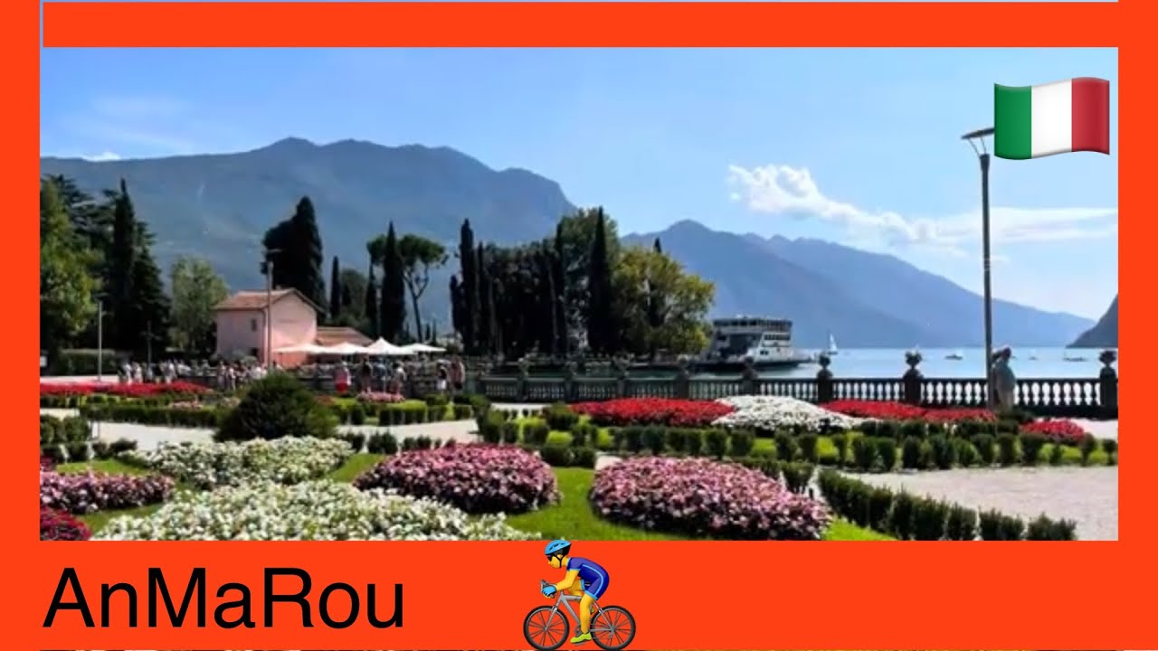 🇮🇹 Gardasee Riva Italien mit dem Fahrrad erkunden komplette Uferpromenade