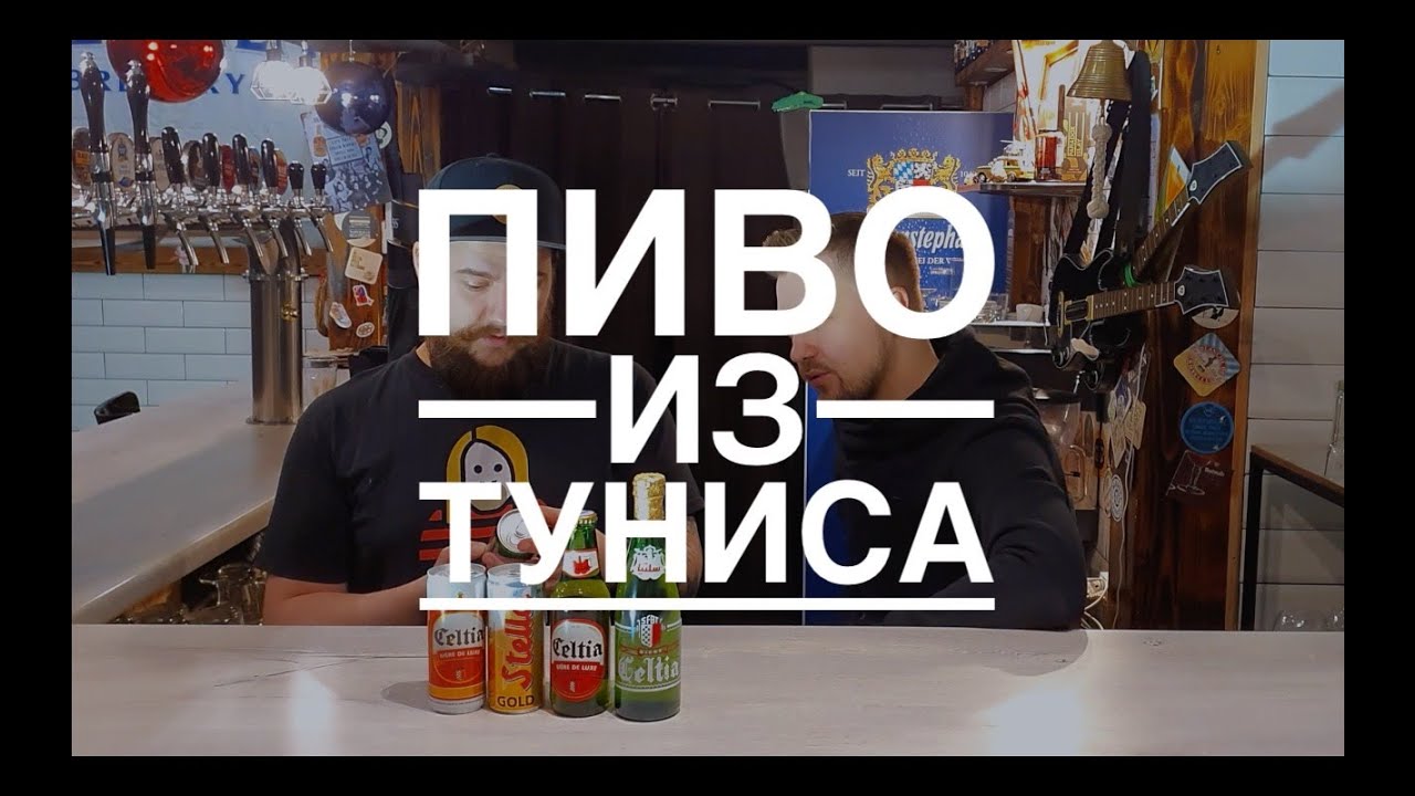 Пиво из Туниса | Celtia & Stella