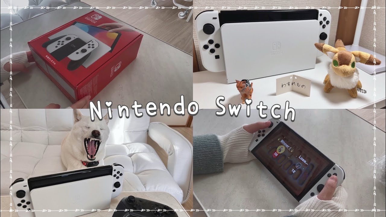《開封》今更Switchを購入したJKのSwitch開封‪·͜· ❤︎‬‪