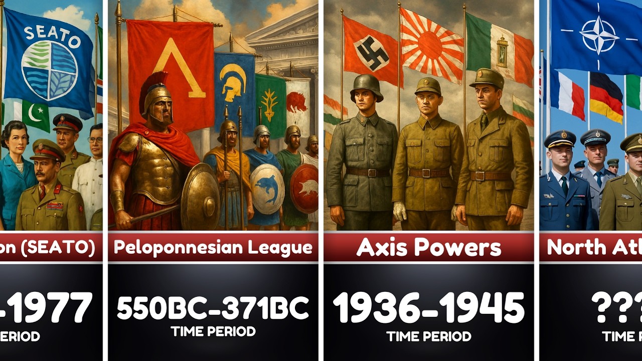 The Most Powerful Military Alliances in History: From Ancient Coalitions to Global Superpowers