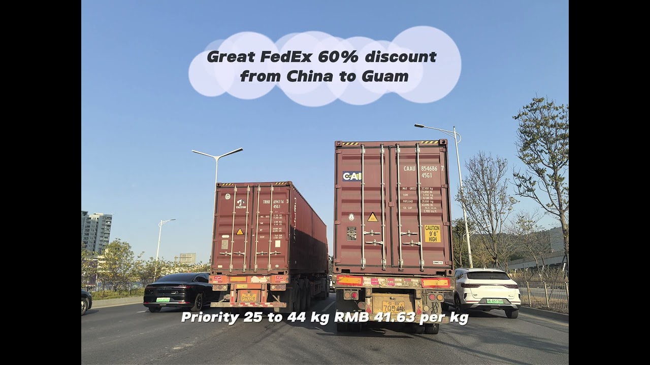 How to Ship with FedEx from China to Guam