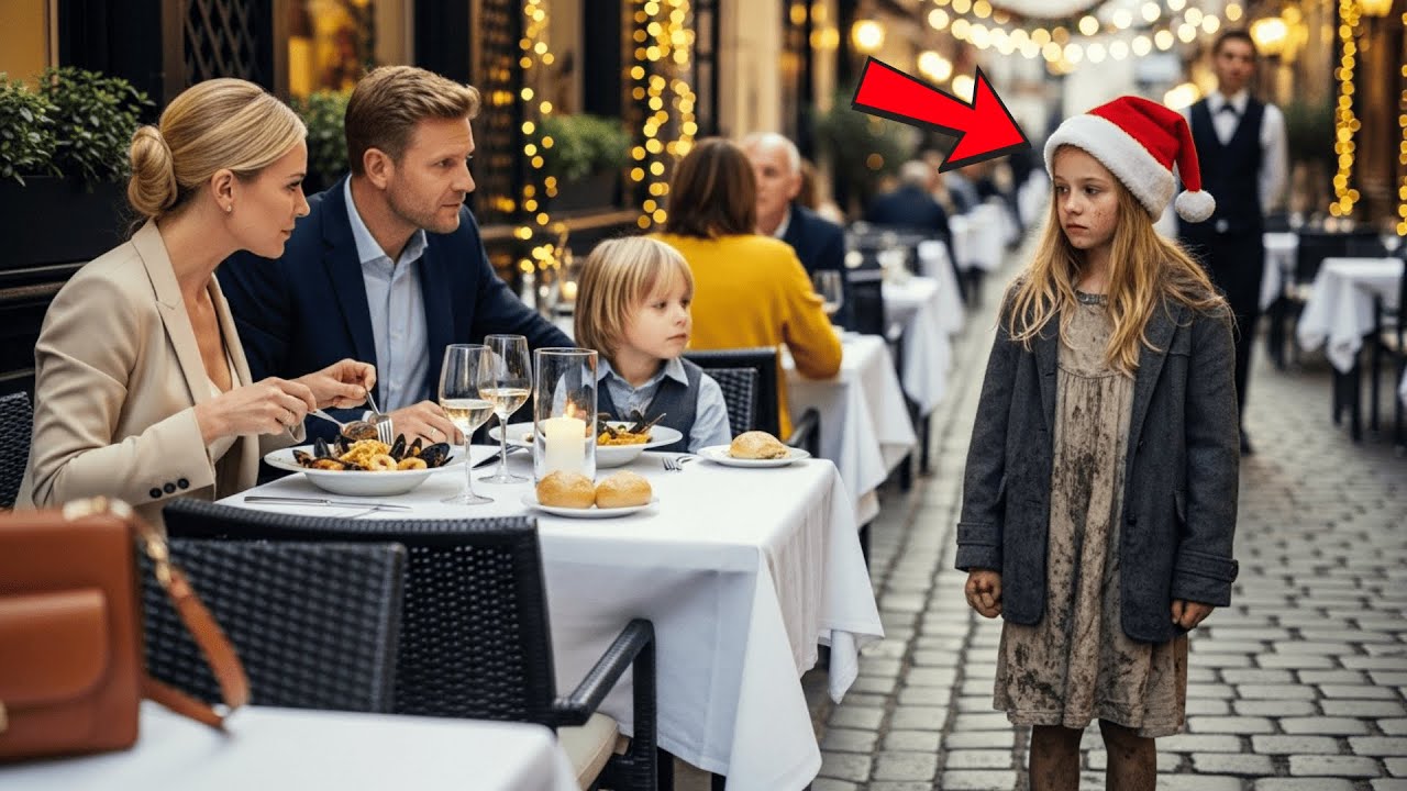 Million&auml;rin A&szlig; Mit Familie Zu Weihnachten Als Obdachloses M&auml;dchen Um Reste Bat &mdash; Alles &Auml;nderte Sich