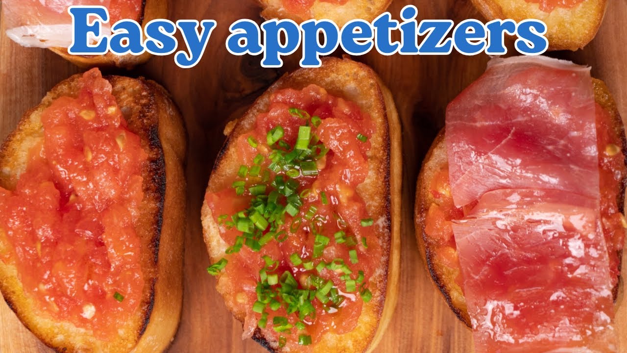 Pan Con Tomate | Easy Spanish tomato bread