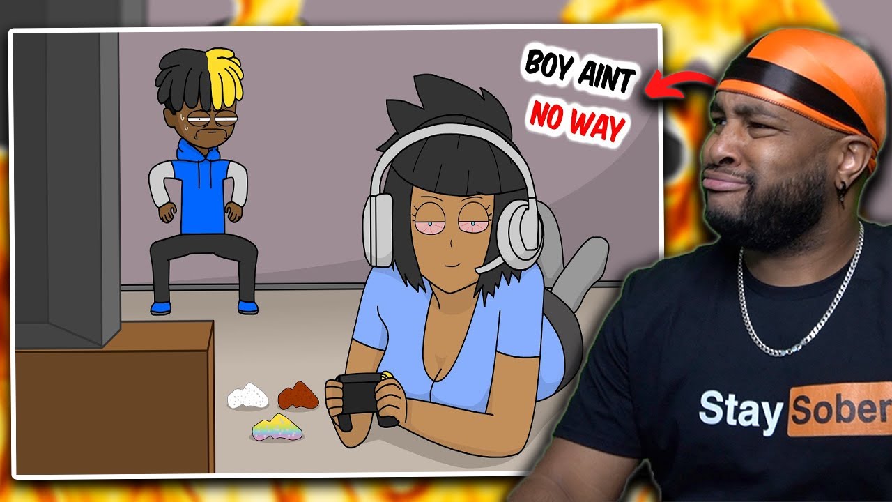 SHE WAS GETTING LIT ON DOG FOOD!? ( Crack Head Gamer Girl - @Devonte The One )