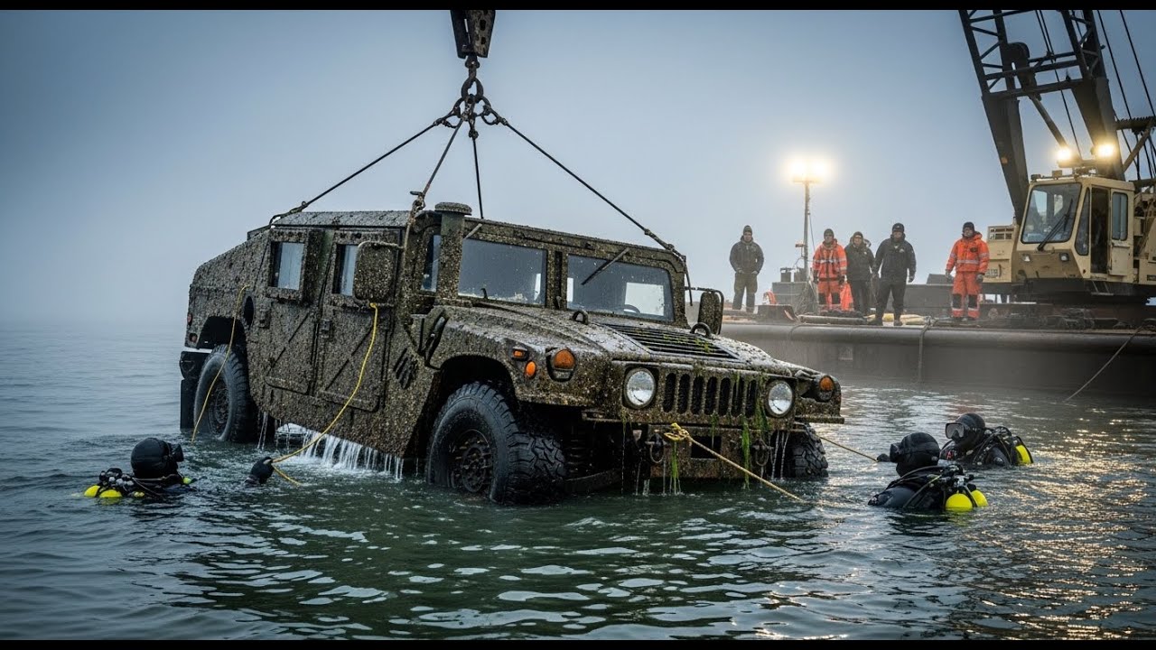Rescue & Restore: M998 Humvee Found Underwater”