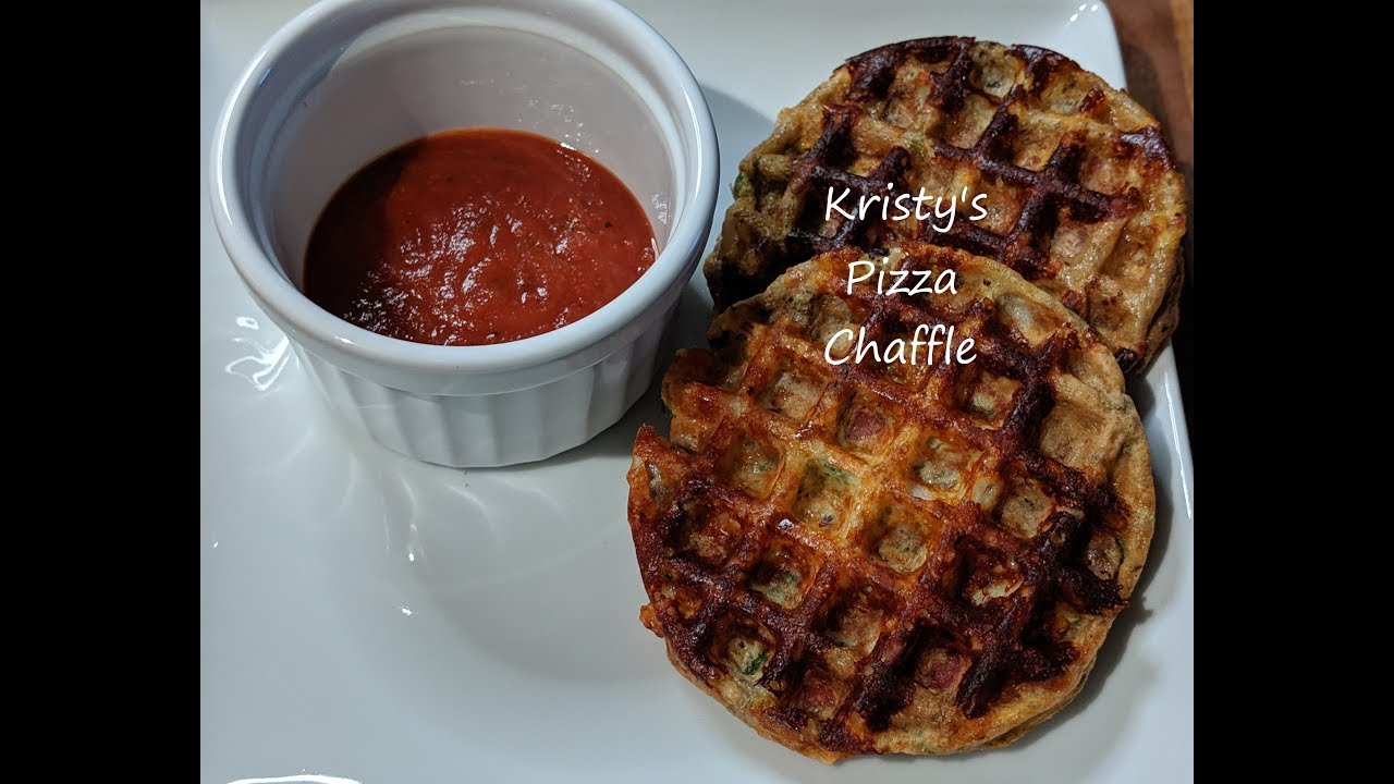 Kristy's Pizza Chaffle