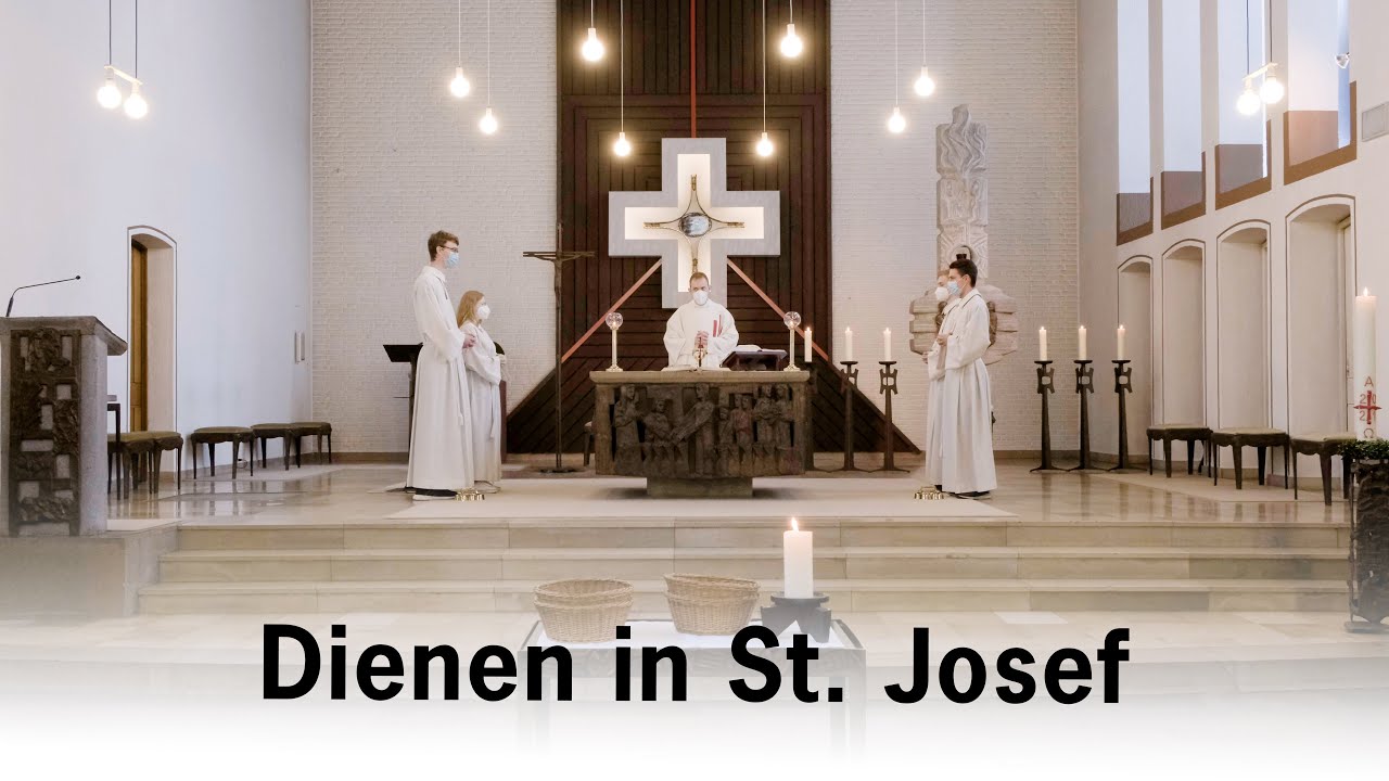 Hilfe ich muss gleich Messe Dienen - St. Josef