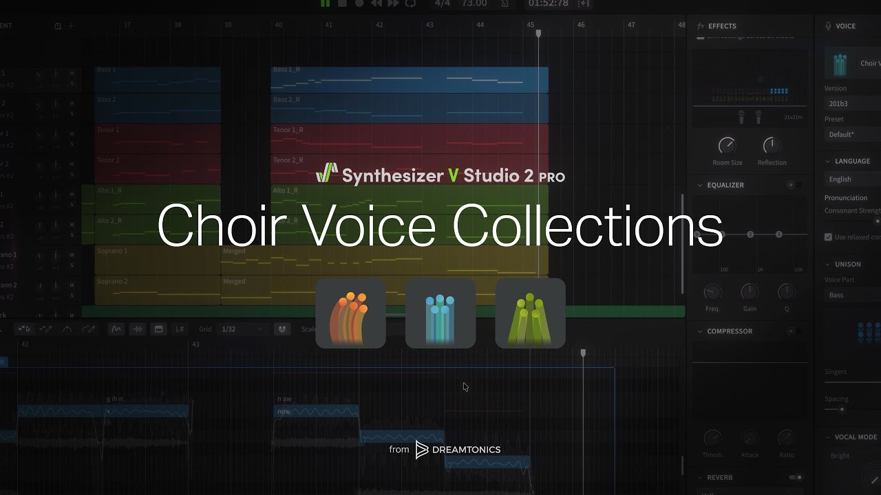Synthesizer V Choir Voice Collections: Launch Video