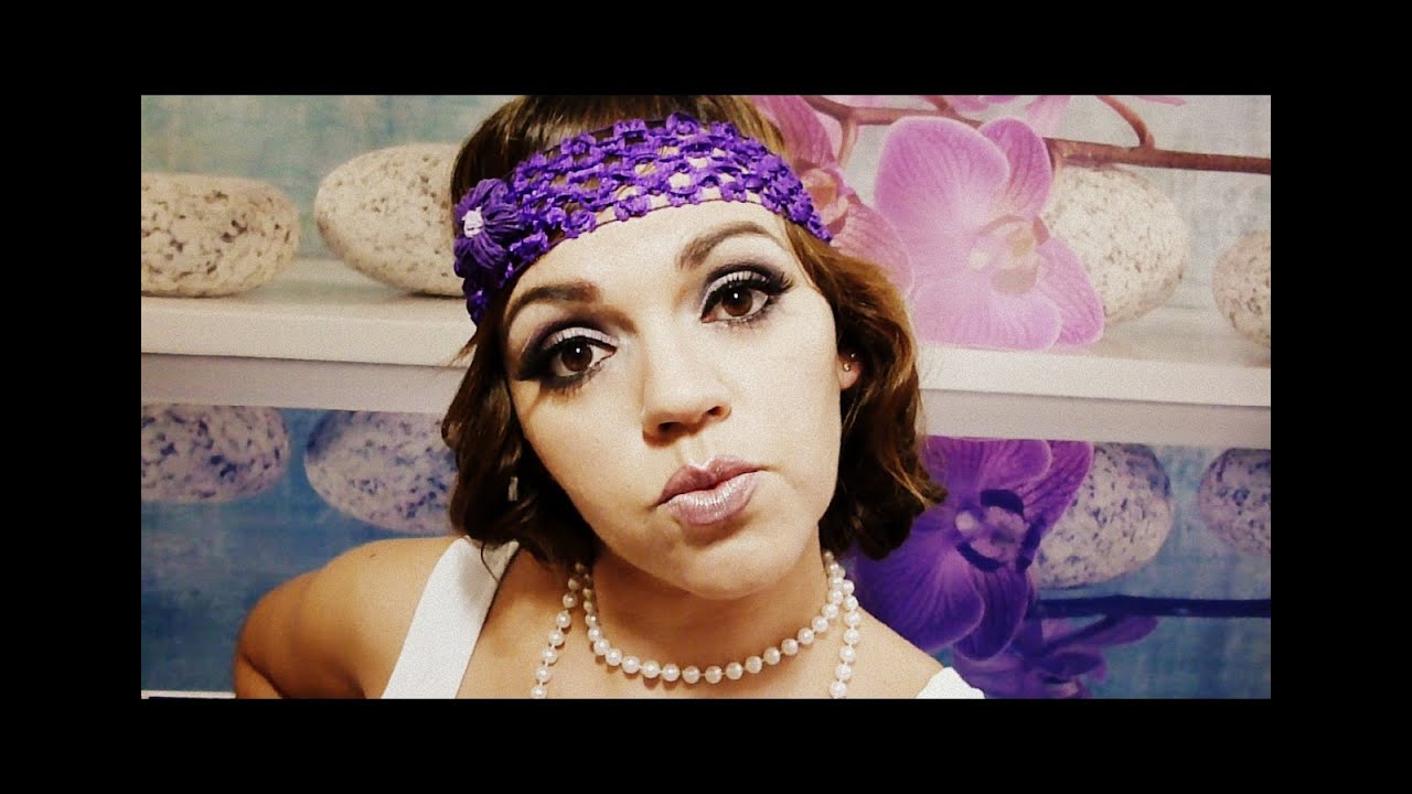 MAQUILLAJE Y PEINADO PARA NAVIDAD INSPIRADO EN LOS AÑOS 20 / MAKEUP AND HAIR FOR CHRISTMAS 20 YEARS