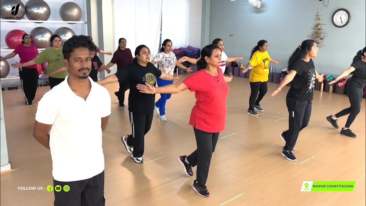 50 Minutes Nonstop Workout Video | Best Exercise Video | Zumba Fitness With Unique Beats | Vivek Sir