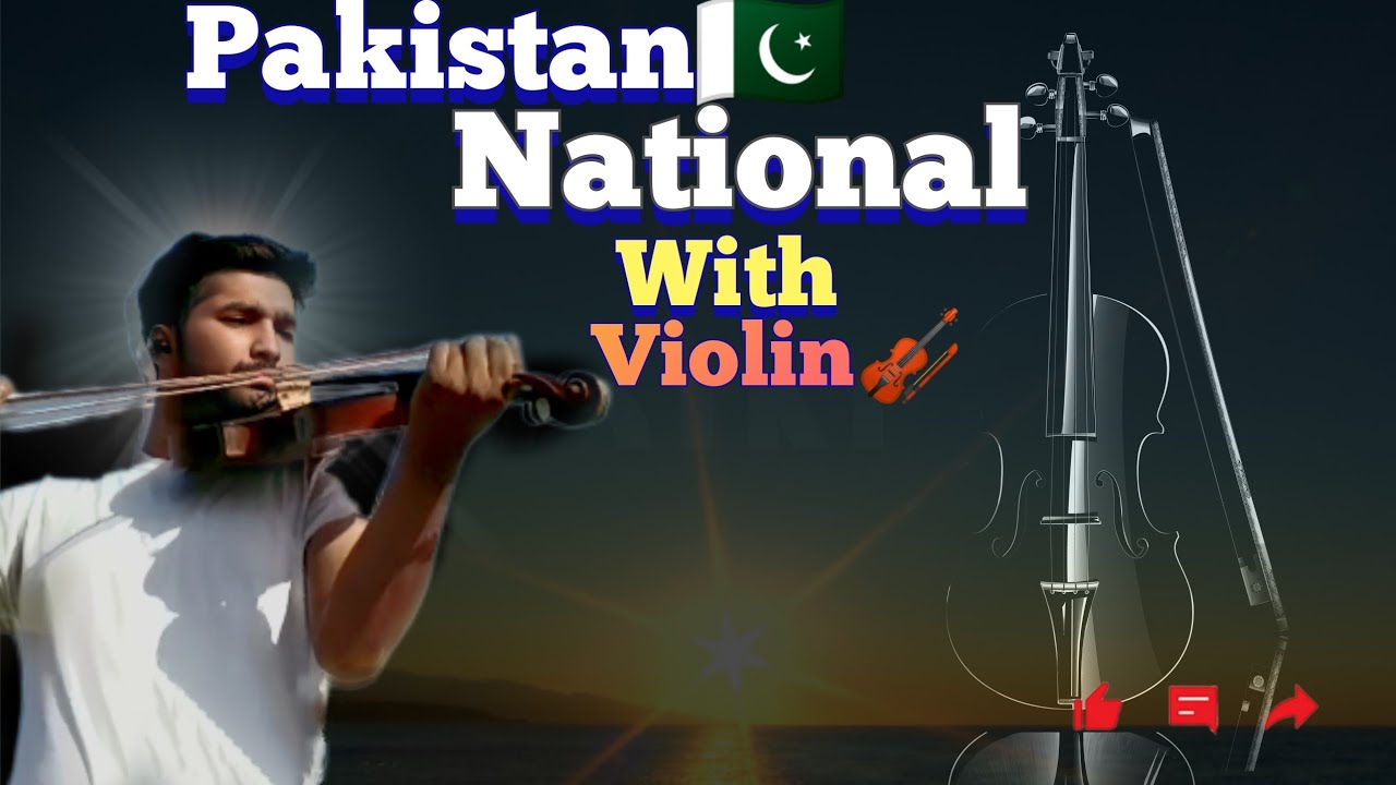 Pakistan national anthem with violin 🎻🇵🇰|cover by HARIS BHATTI mix & master by SHERAZ WZZ