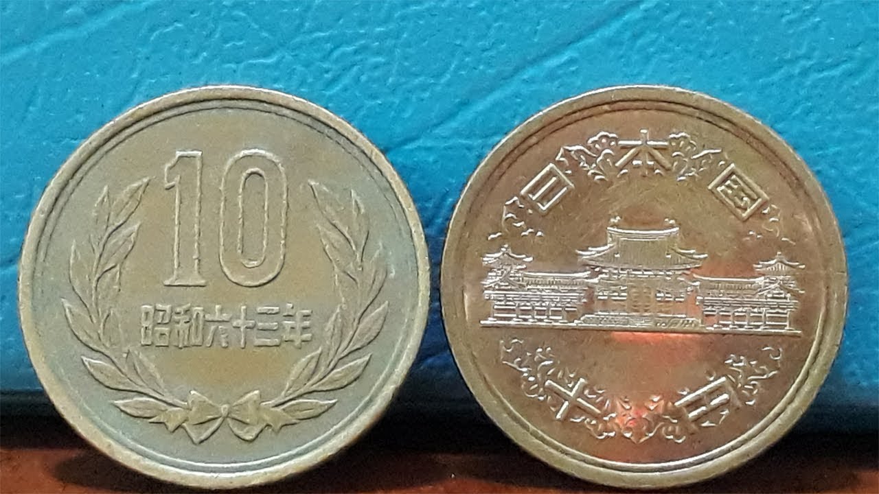 194 เหรียญเงินเก่าญี่ปุ่น ชุด 1 ชนิด 10 เยน (ยุคโชวะ, ยุคเฮเซ) 10 yen Japan old coins set 1