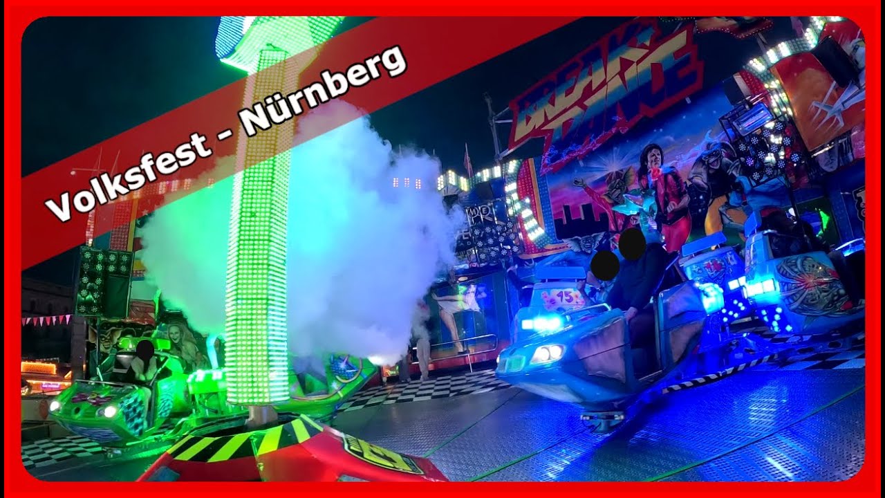 BreakDance - (Wolf) |🎡Nürnberger Herbstvolksfest 2023 | Onride