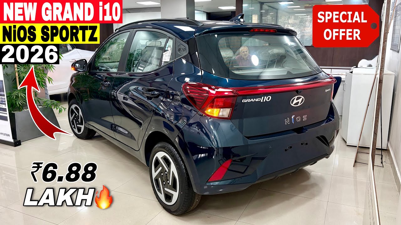 Updated✅ Hyundai Grand i10 Nios Sportz Model | New Hyundai Grand i10 | 2026 Grand i10 Nios Sportz