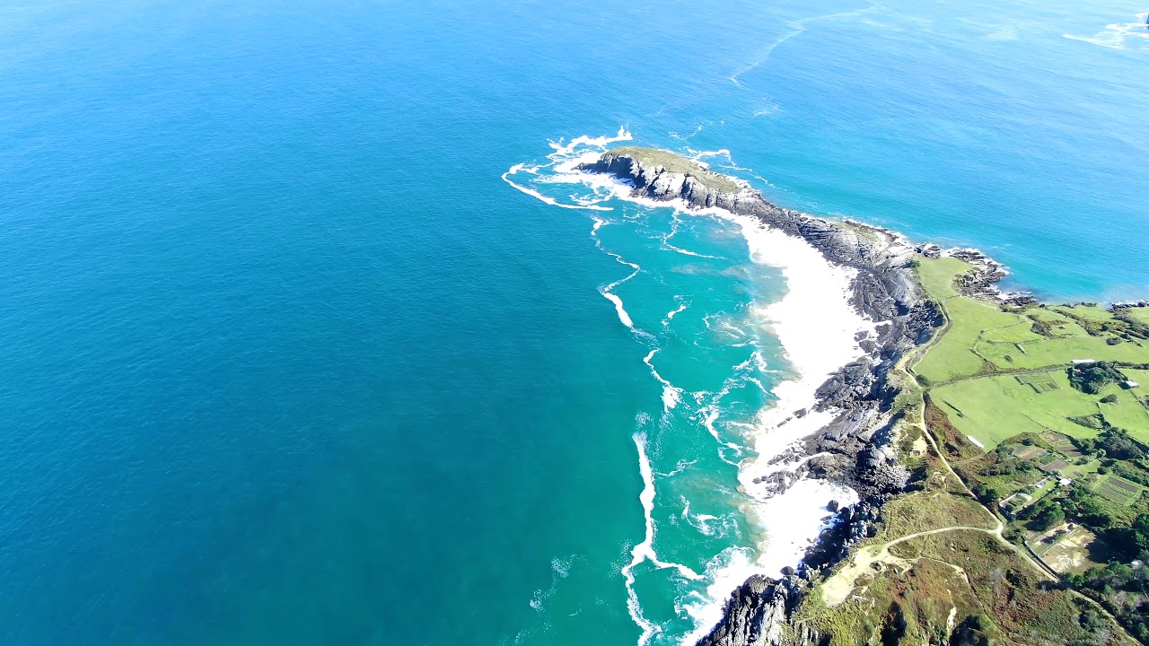 Playa de Sonabia, Ojo del diablo y la Ballena 4K (CANTABRIA) (DJI Mvic 2)