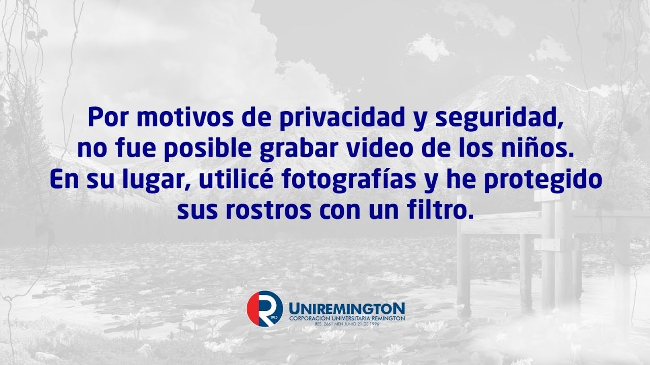 Video mostrando el folleto para proyecto final de retoque digital