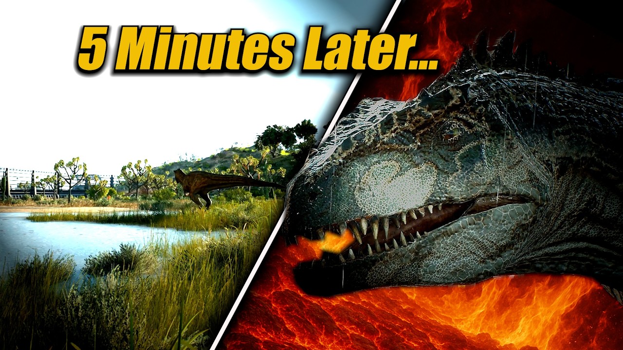 I Released A Dinosaur Every 5 Minutes......