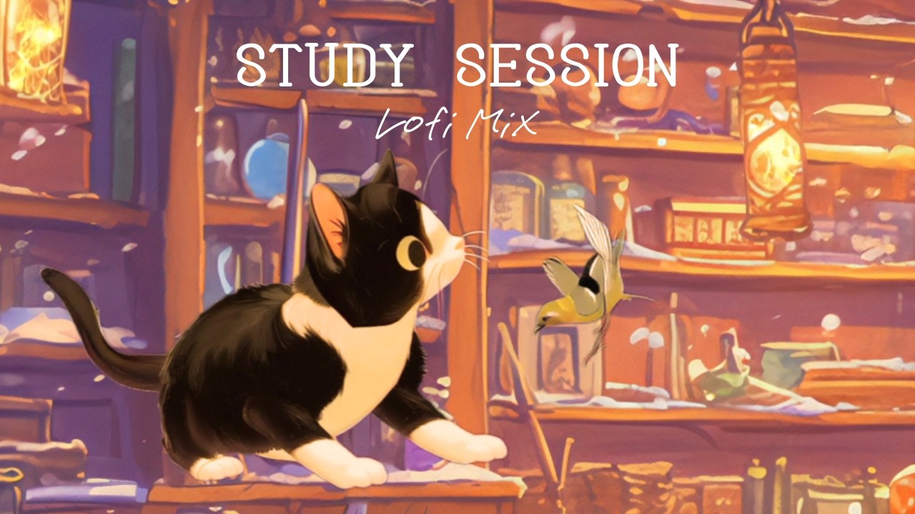 猫が退屈している時、それは世界が完璧な時だ。🕯️ 凍てつく夜の静かな灯り / Winter Chill Lofi - Cozy Night Vibes
