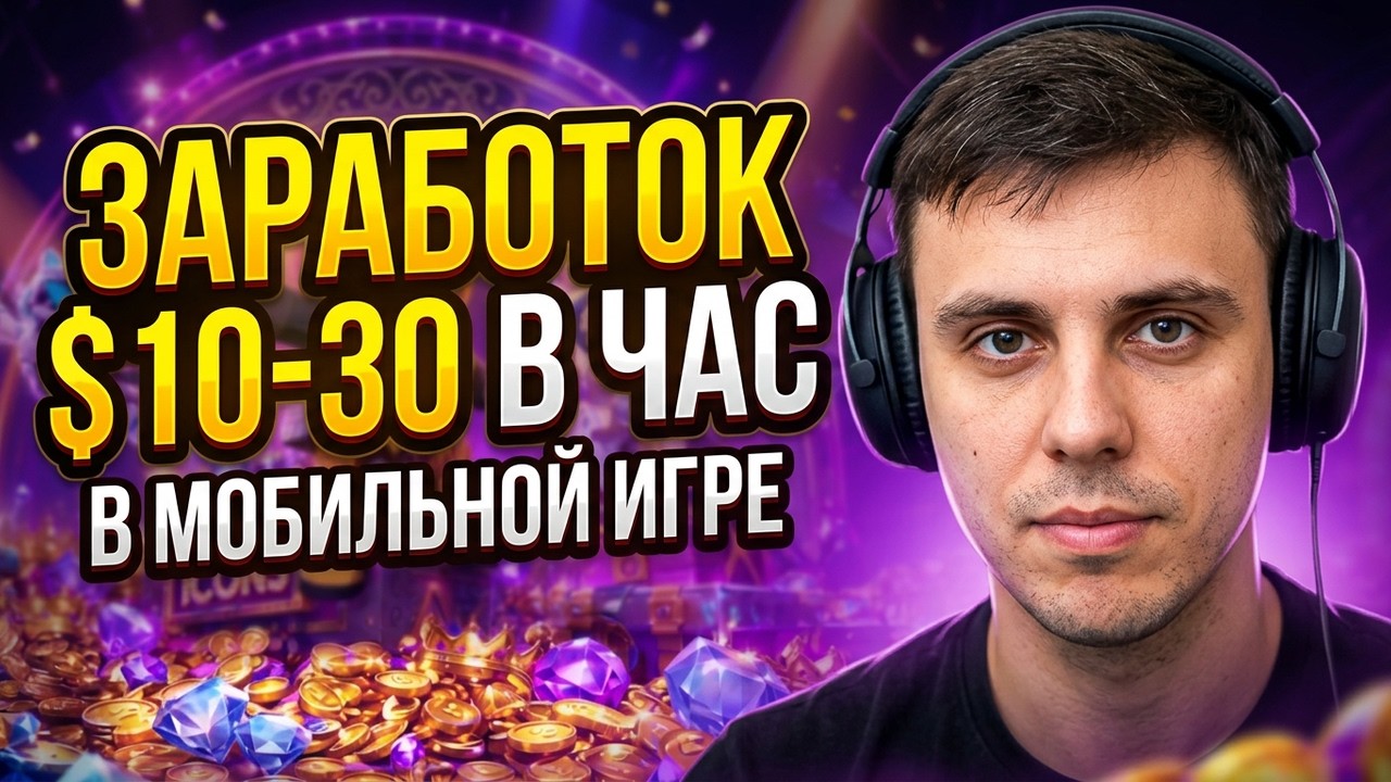 Как Зарабатывать по 10-30$ в час в Мобильной Игре 2026 | Обзор Party Icons
