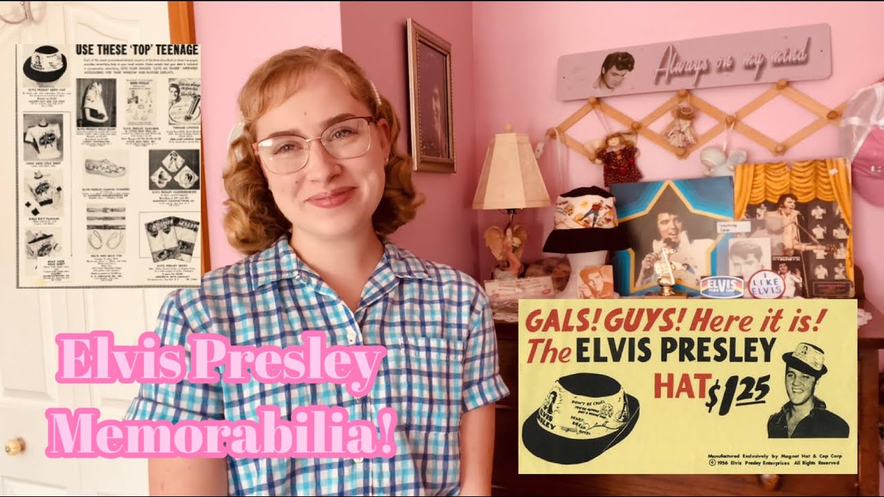ELVIS PRESLEY MEMORABILIA! / A peek inside my collection ⚡️