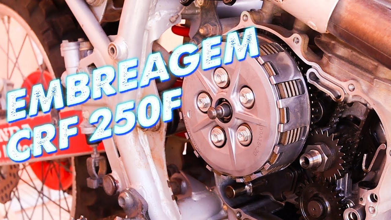 INSTALANDO NOVOS DISCOS DE EMBREAGEM CRF 250F