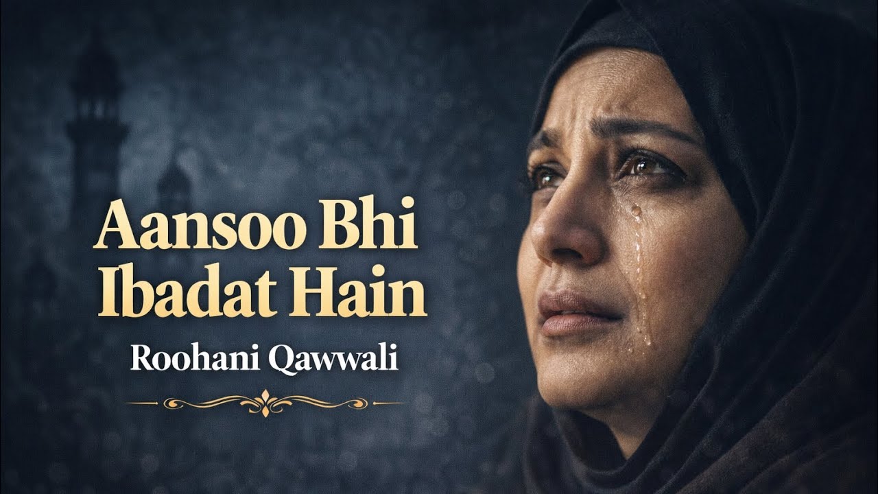 Aansoo Bhi Ibadat Hain | Roohani Qawwali | Dil Ko Chu Jane Wali Kalam #Qawwali ##newqawwali 