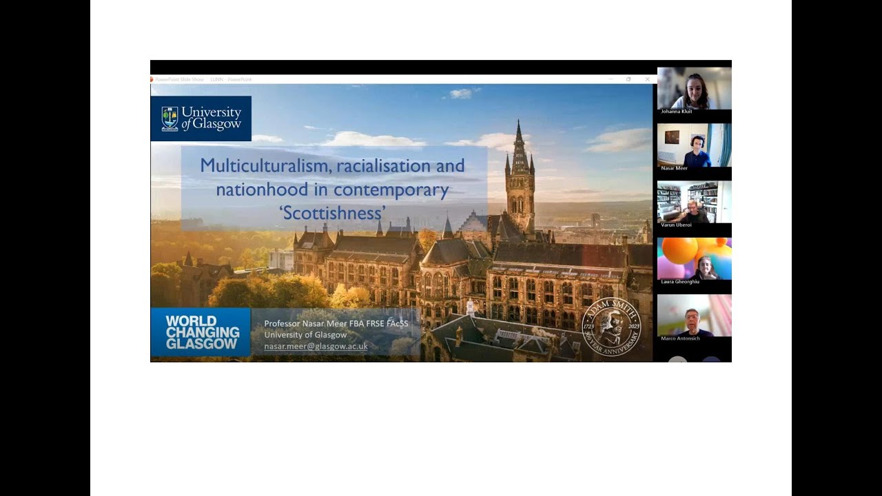 Nasar Meer - Multiculturalism, racialisation & nationhood in contemporary Scottishness
