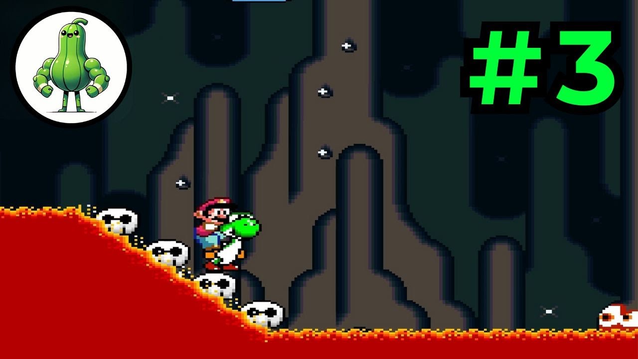 O CHÃO É LAVA! SUPER MARIO WORLD - PARTE 3