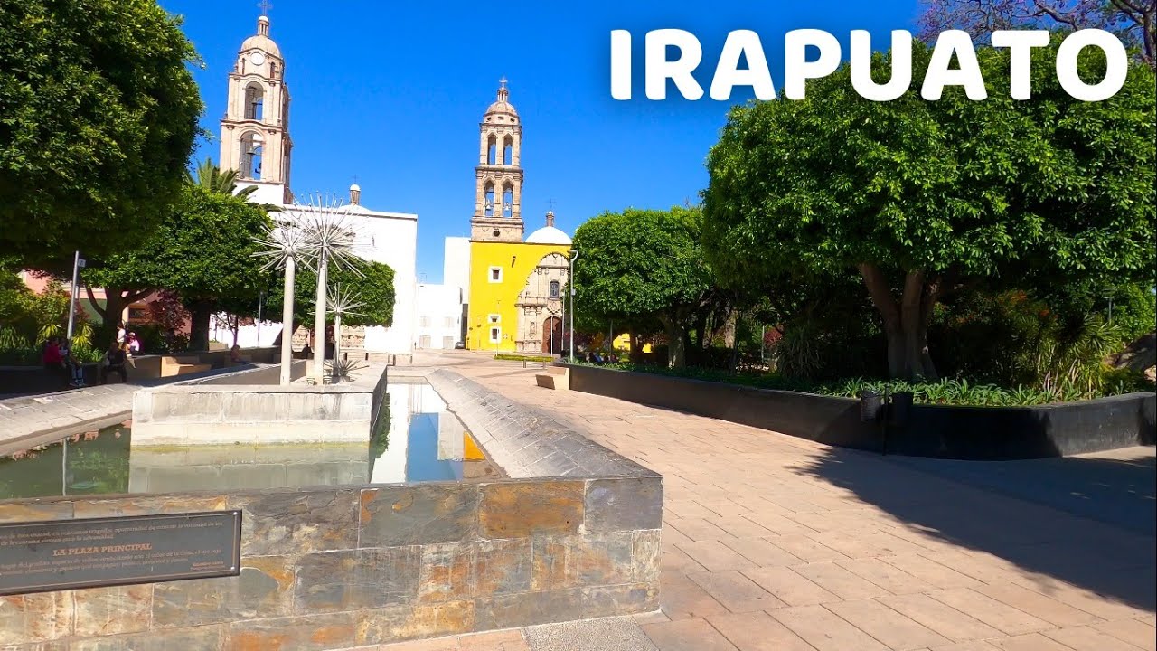 [4K] Caminando por el centro de Irapuato | La ciudad fresera de Guanajuato