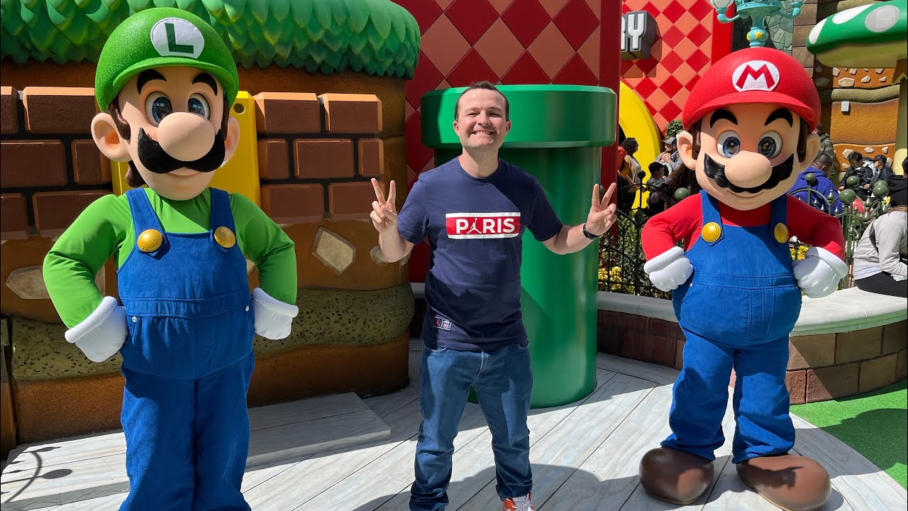 The WWE WrestleMania 39 Los Angeles Trip. Episode 4 Universal Hollywood and Super Nintendo World.