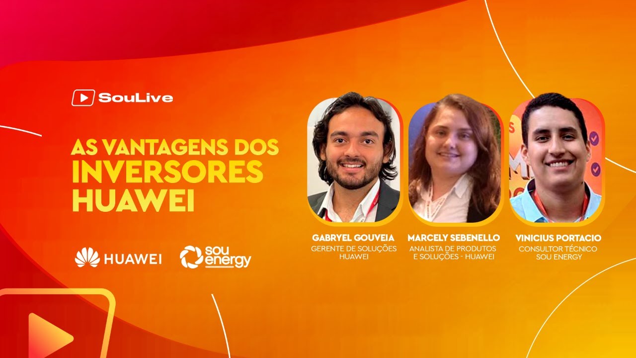 As VANTAGENS dos Inversores HUAWEI #SouLive