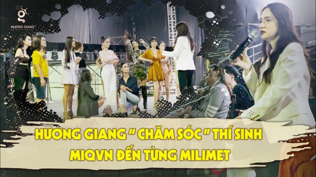 Một Ngày Làm Giám Đốc Sản Xuất Miss International Queen Vietnam của Hoa Hậu Hương Giang
