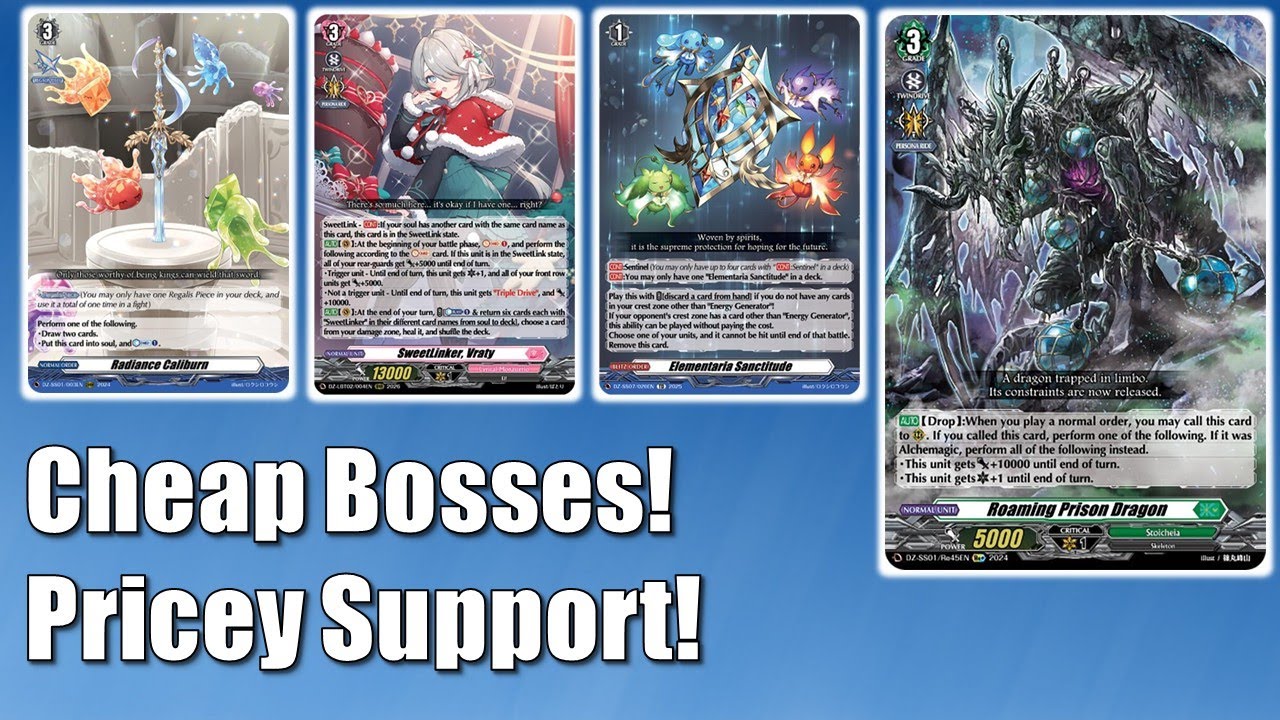 Cheap Bosses, Pricey Support! - Cardfight Vanguard DivineZ Market Watch