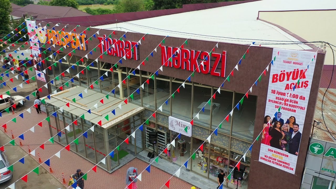 Prospekt Ticarət Mərkəzinin açılışı olacaq-Masallı