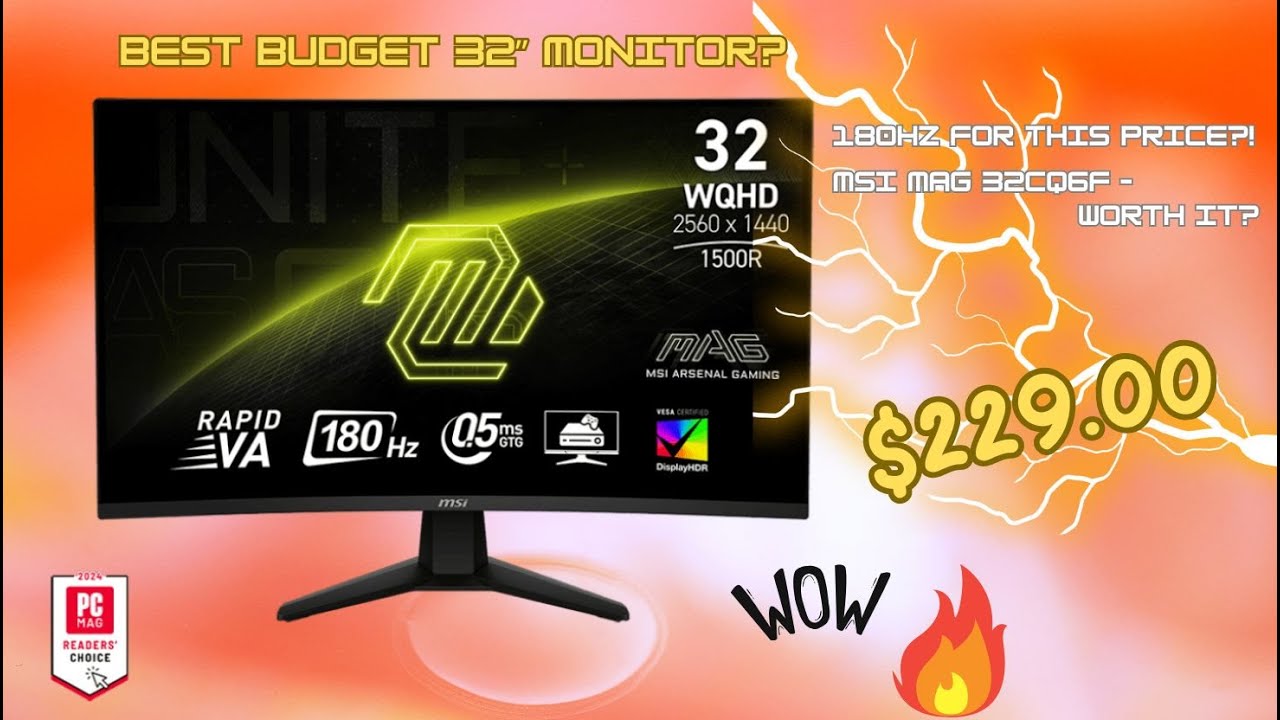 MSI MAG 32CQ6F Review – Is This the Best Budget 32” Monitor? 🖥️🔥