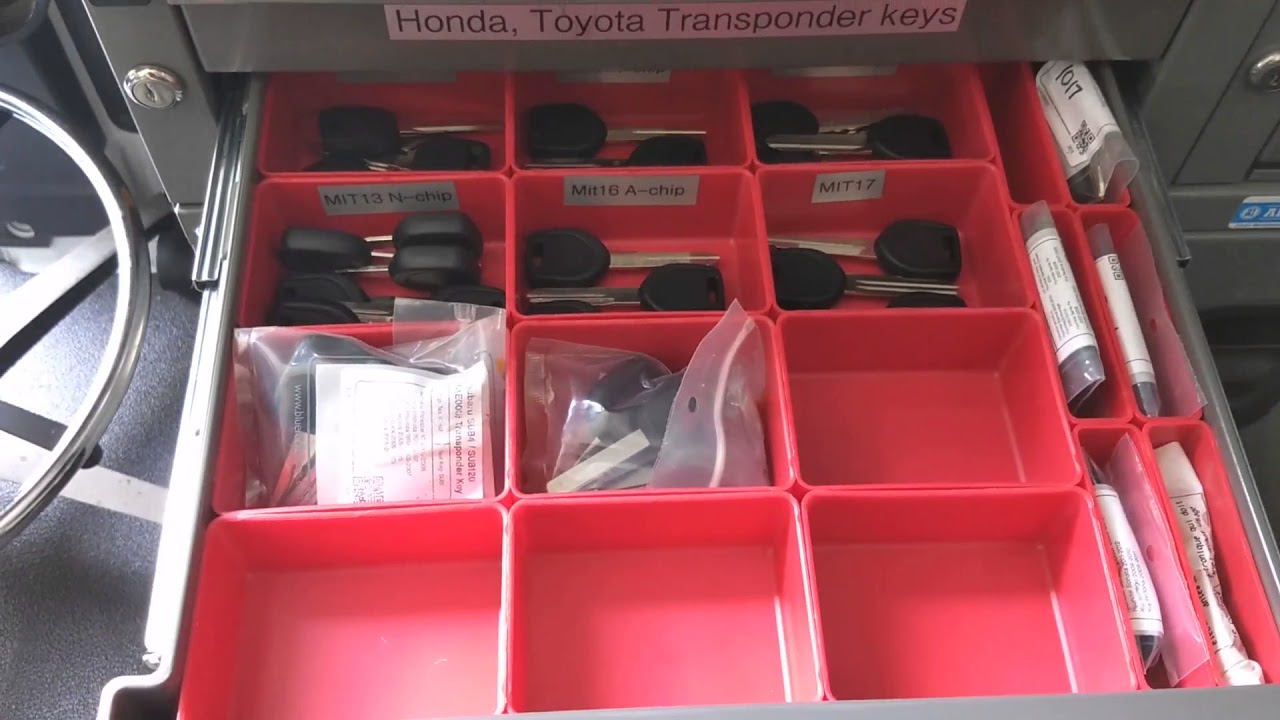 Ultimate Locksmith Van setup.