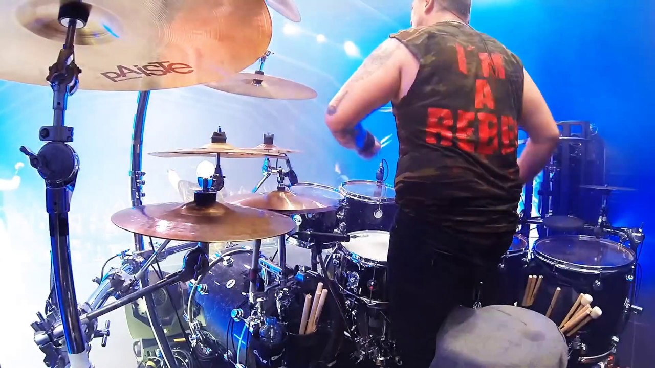 Sven Dirkschneider Drum Cam - Son Of A Bitch (Graspop - Dessel, Belgium)