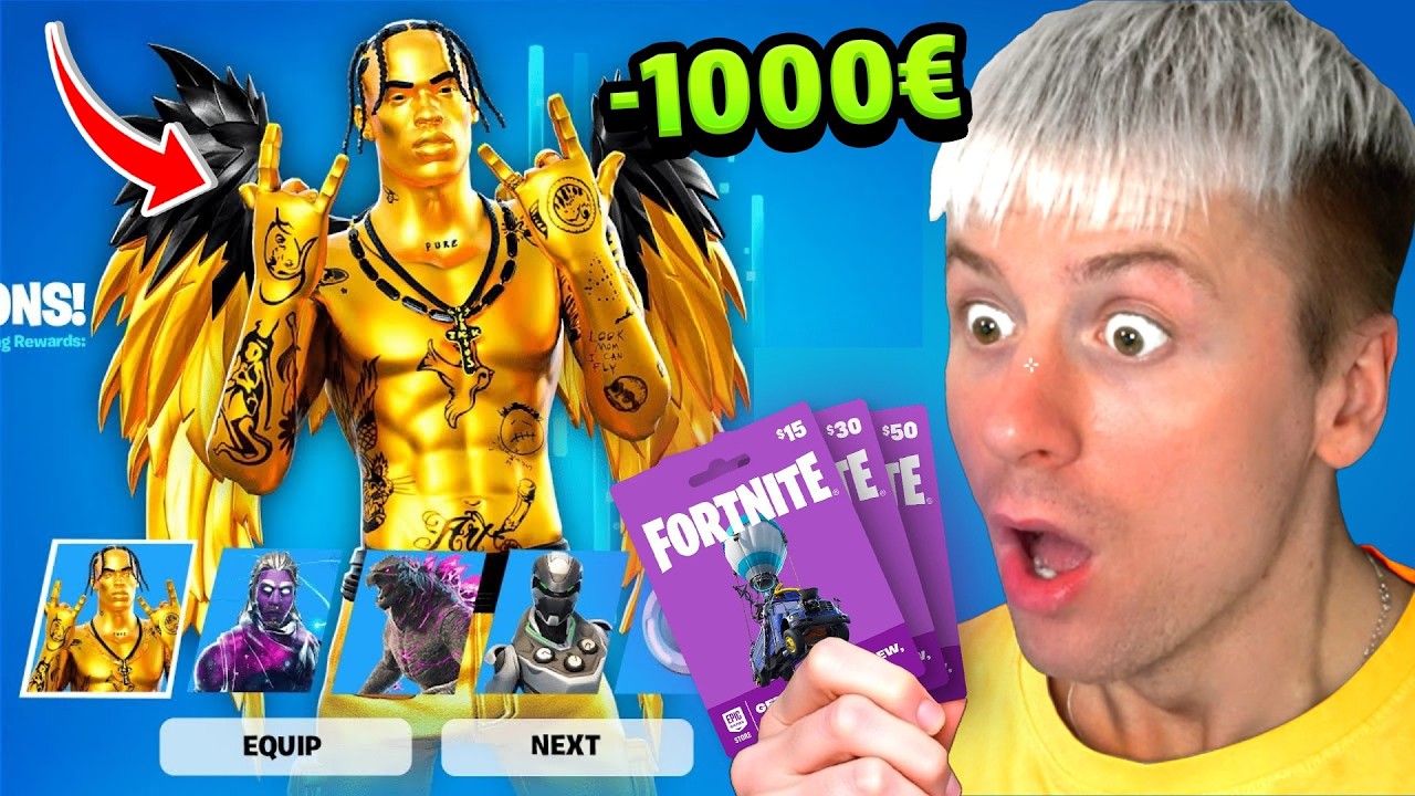 ICH GEBE 1.000&euro;💸AUS UM ZUSCHAUER ACCOUNTS zu UPGRADEN!?😱 [FORTNITE]