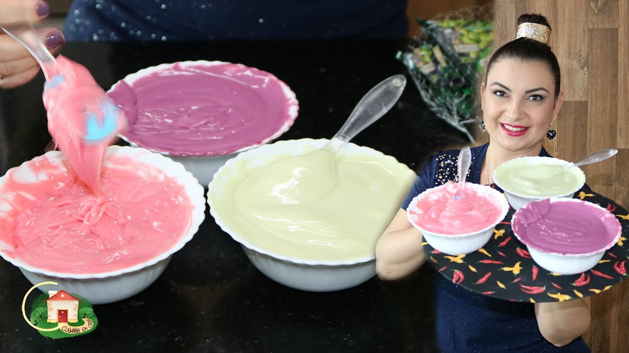 RECHEIOS COM TANG SEM IR AO FOGO - PERFEITO PARA TRUFAS - CONES E BOLOS