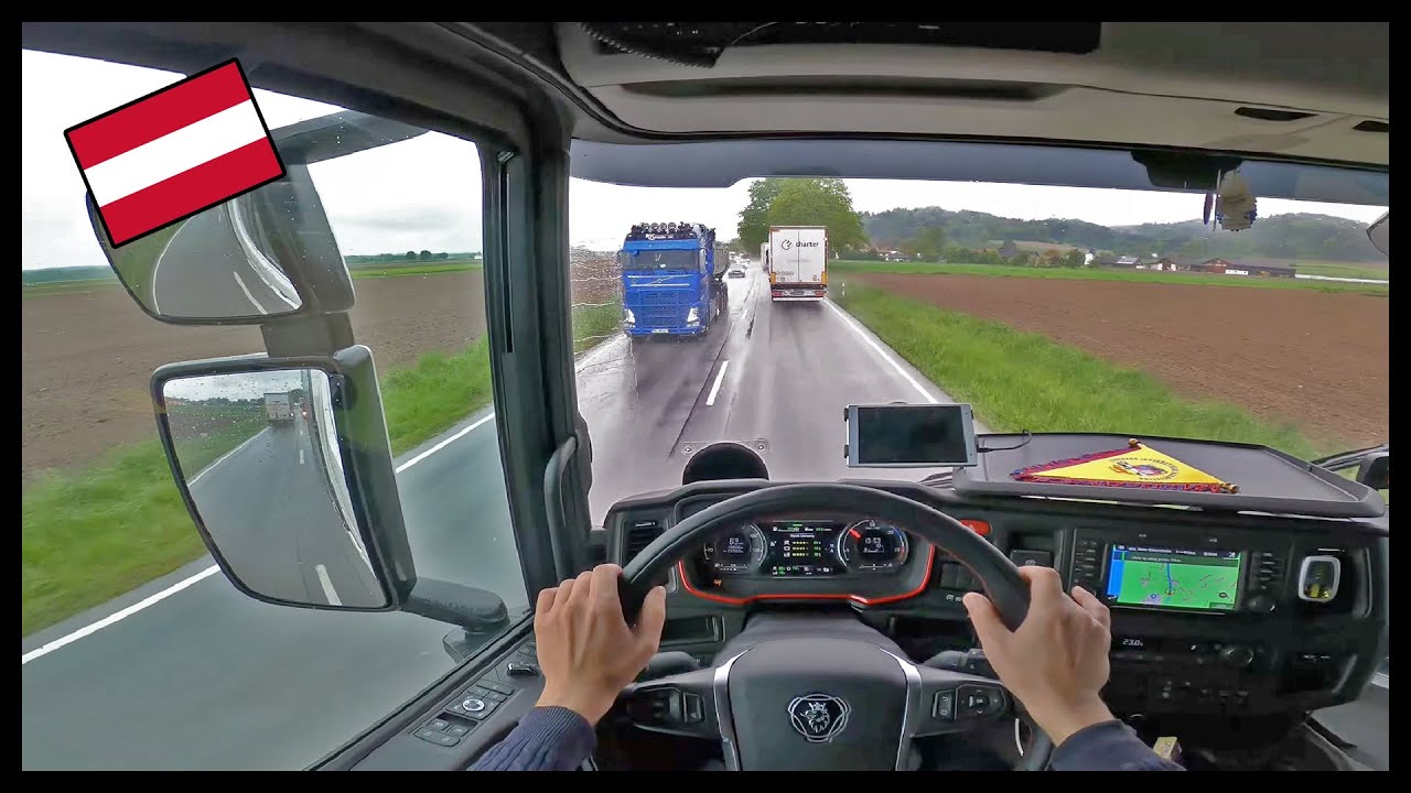 POV Scania V8 530S - Okolice Braunau am Inn