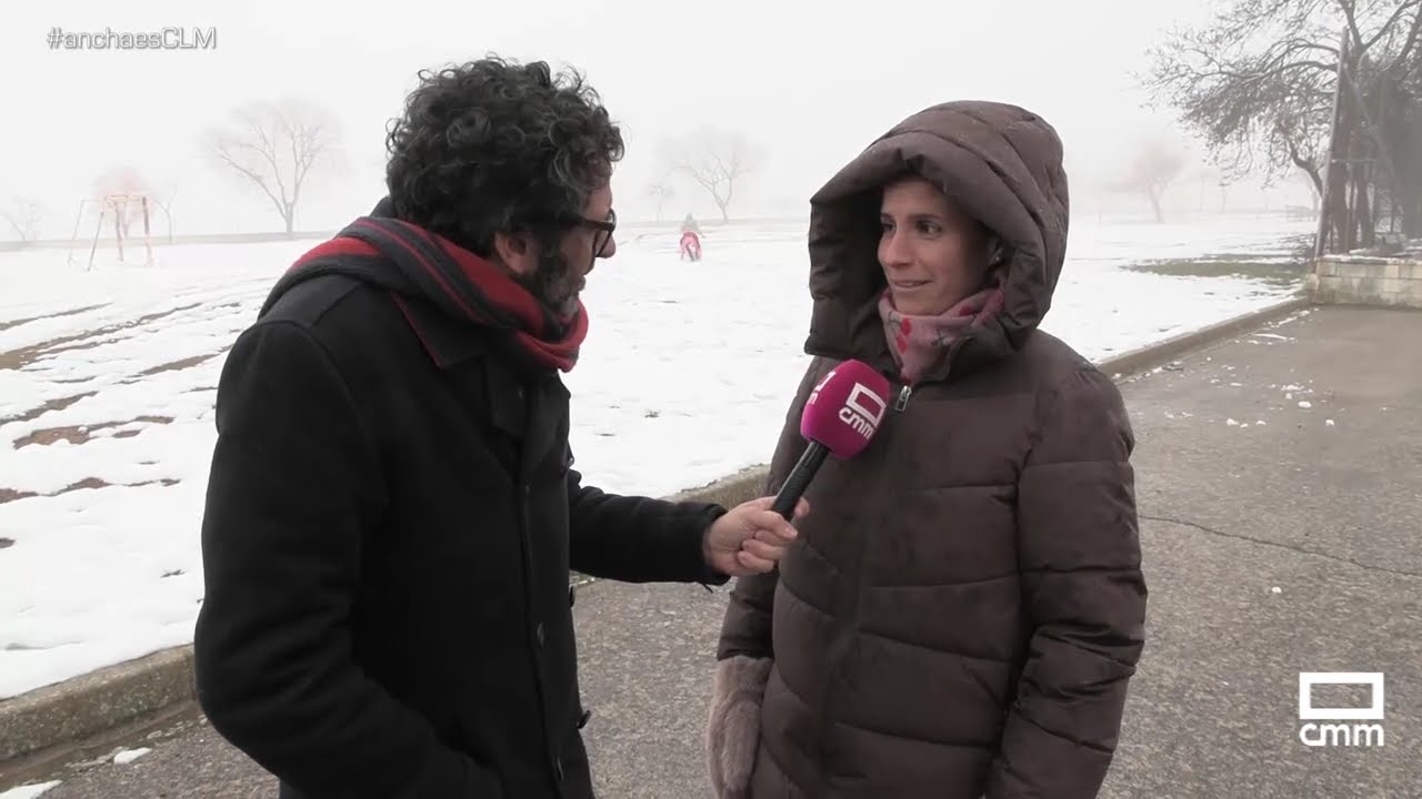 La nieve llega a Albacete un 10 de marzo