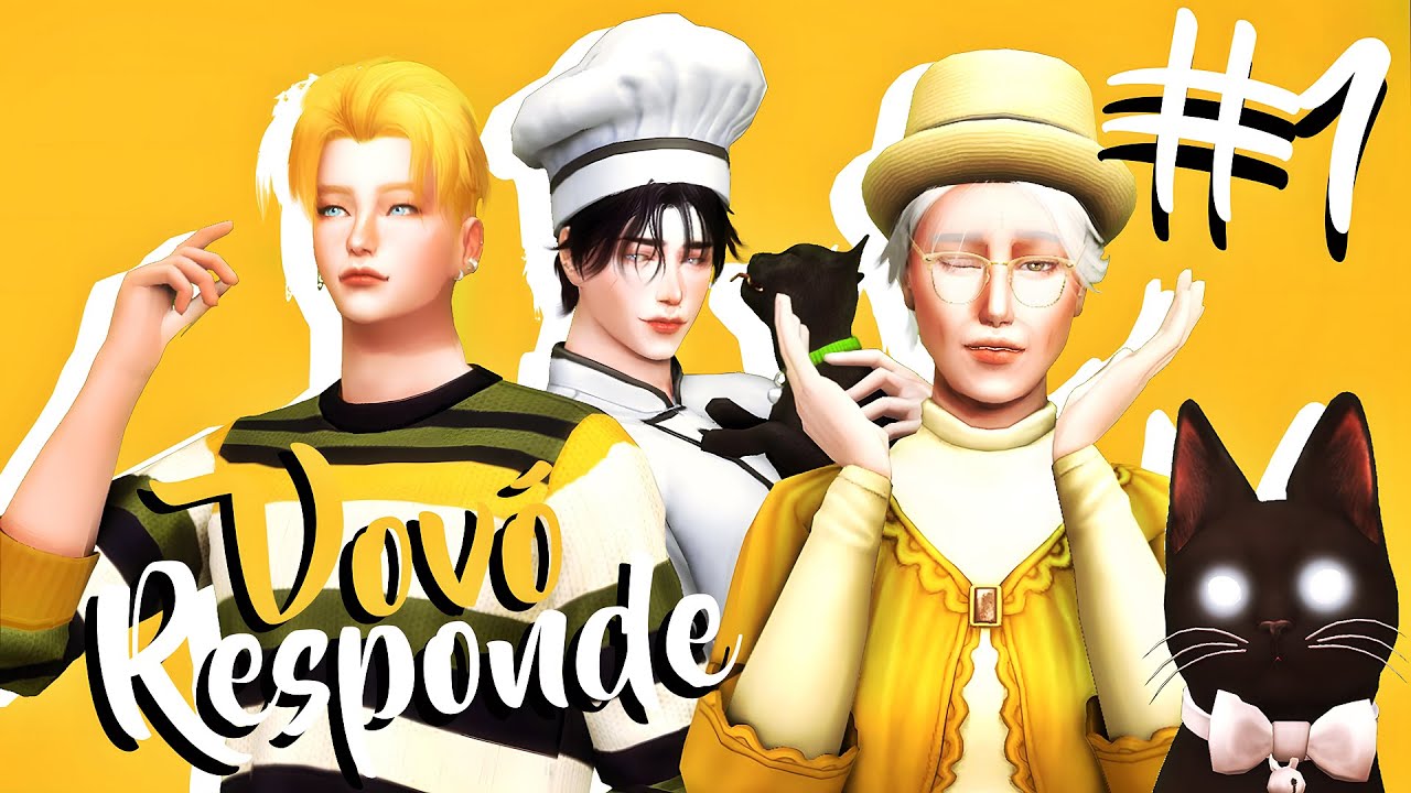 VOVÓ RESPONDE #01 | SIRENS REMAKE | THE SIMS 4