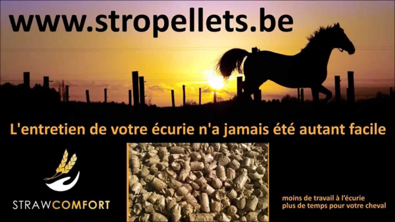 StrawComfort, pellets de paille pour l'&eacute;curie